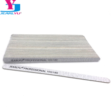 50 Pcs Wooden Professional Nail Files 100/180 Strong Thick Lixa De unha Nail Art Polishing Buffer Block Sanding Nail File Kit 2024 - buy cheap