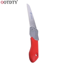 OOTDTY Portable Trimming Hand Saw Folding Fruit Tree Pruning Garden Yard Tool 130mm 2024 - buy cheap