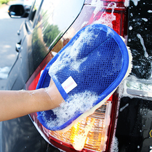 Car Wash Gloves Cleaning Sponge Cloth Car Waxing Intimate Care Polishing Cleaning Dusting Car Cleaning Tools 2024 - buy cheap