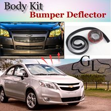 Parachoques de labios para Chevrolet Sail 2010 ~ 2015, alerón para personalización de automóviles, Kit TOPGEAR recomendado de carrocería y tira 2024 - compra barato