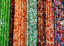 wholesale 4mm Faceted  Gem Stone Beads 15" Pick Color Natural Stone Space Beads fit Jewelry Making BTB744-01 2024 - buy cheap