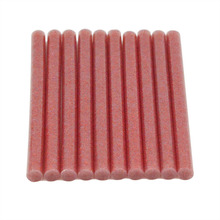 10pcs 7mmx100mm Hot Melt Glue Sticks Bling Red For 7mm Electric Glue Gun Car Audio Craft Repair Stick Adhesive Sealing Wax Stick 2024 - buy cheap