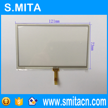 Replacement 5 inch 4-wire resistive Universal touch screen glass digitizer panel LM50TQ51 121*73mm 2024 - buy cheap