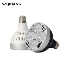 Lámpara LED de enfriamiento con ventilador incorporado, foco de luz descendente de 85-265V, E27, PAR30, Bombilla LED para lámpara, 40W 2024 - compra barato