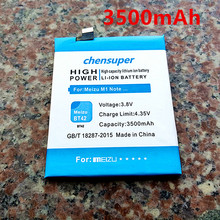 NEW 3500mAh BT42 Battery For Meizu Meizy M1 Note High Capacity Phone Batteries~In Stock 2024 - buy cheap