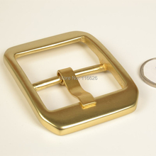 DIY leather craft square design belt pin buckle metal hardware inner width 40mm 3pcs/lot 2024 - compre barato