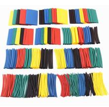 410Pcs 10Sizes Multi Color Polyolefin 2:1 Halogen-Free Heat Shrink Tubing Tube Assortment Sleeving Wrap Wire Kit 5 Colors 2024 - buy cheap