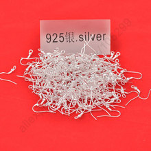 24Hours Handle Free Fast Shipping 200PCS Design Beads Jewelry Findings 925 Sterling Silver Hooks Earrings Wire 2024 - buy cheap