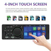 4.1" 1 Din Win CE Car MP5 Player Touch Screen FM Radio Bluetooth Dual USB TF U Disk Phone Charging Can Connect Rear Camera 1Din 2024 - buy cheap