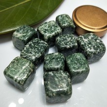 100g Naturalqinghai jade stones  Rock Crystal Quartz  Mineral Specimen Fish Tank Garden Decoration Square Stone 20-30mm 2024 - buy cheap