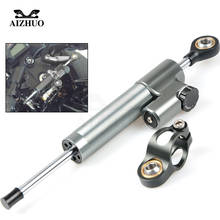Universal Motorcycle Damper Steering Stabilize Safety Control Aluminum For Honda Yamaha MT-07 MT-09 FZ9 SR 2014 2015 MT07 MT09 2024 - buy cheap