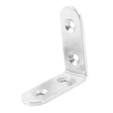 5 Pcs 50mm x 50mm Right Angle Stainless Steel Corner Bracket 2024 - buy cheap