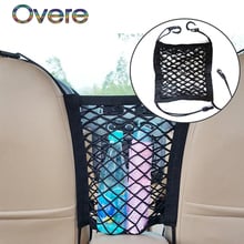 Overe bolsa de telefone automotiva, rede de armazenamento para carro, bolso para assento de carro, ford focus 2 3 fiesta mondeo mk4 ranger toyota corolla rav4 yaris 2024 - compre barato