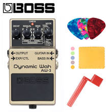 Boss AW-3 динамическая педаль Wah для гитары или баса с контролем темпа, входом педали выражения и эффектом «гуманизатор» с подарками 2024 - купить недорого