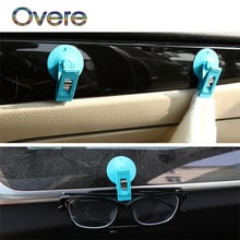 Overe Auto Car Sunglasses Holder Sunshade Fasteners For Renault Megane 3 Duster Logan Captur Clio Chevrolet Cruze Aveo Captiva 2024 - buy cheap