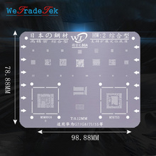 WL BGA Chip Reballing Stencil 0.12mm Thickness Tin Mesh Solder Template for Huawei MTK MT7 MTS P8 C7 C8 71 5S MT8 P9 2024 - buy cheap