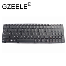 GZEELE 25210921 25210952 9Z.N9YSU.A0F MB340-010 Keyboard for Lenovo Laptop / Notebook QWERTY US English BLACK with frame 2024 - buy cheap