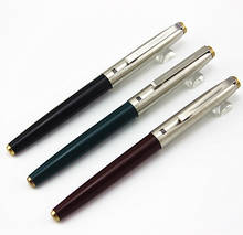 1pc High Quality Fountain Pen Hooded Nib Extra Fine Financial Pens 0.38mm Nib Art Calligraphy Pens Business Gift 2024 - buy cheap