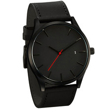 Relogio Masculino 2019 Fashion Military Sport Wristwatch Men Watch Leather Quartz Men's Watch Complete Calendar Watches Clock 2024 - buy cheap