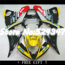 Injection Motorcycle Fairing YZF R6 2003 - 2005 04 05 Yellow Black Monster Injection Fairing for  YZFR6 2005 2024 - buy cheap