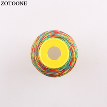 ZOTOONE 500D Embroidery Polyester Thread Embroidery Machine Thread For Beads Craft Quilting Supplies Handmade Sewing Floss D 2024 - buy cheap