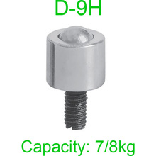 Cabeça de rosca em miniatura para rodízio com parafuso, unidade de rolo de transferência para parafuso de aço carbono, 9.53mm 2024 - compre barato