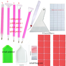 50pcs/set Diamond Painting Tool pen Full Kits Diamond Embroidery Accessories Rhinestones Boxes Cross Stitch Cases Fast Tools Kit 2024 - buy cheap