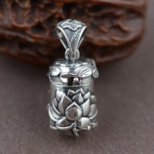 Thai Silver Silver Antique Style Buddhism To Ward Off Bad Luck Artifact Mantra Pendant 2024 - buy cheap