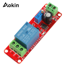 12V NE555 Timer Switch Adjustable Module DC 12V Delay Relay Shield Timing CPU 0-10S 0 to 10 Second 2200W Time Delay Relay Module 2024 - buy cheap