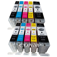 Cartucho de tinta para impressora canon pixma, compatível com pgi 250 cli 251, mg6150, mg6250, mg6320, mg5250, mg7120, ip8720, mg7520, ix6550 2024 - compre barato
