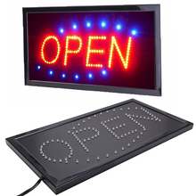 Good Quality 110V Bright Animated Motion Running Neon LED Business Store Shop OPEN Sign 2024 - buy cheap