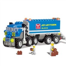 163pcs  Deformed Truck Car Building Blocks Toy Kit Educational DIY Children Christmas Birthday Gifts 2024 - buy cheap