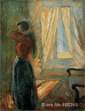 Modern Paintings Femme A sa toilette Edvard Munch High quality Handpainted 2024 - buy cheap