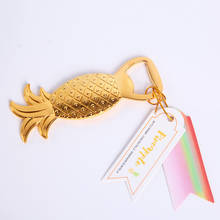 50Pcs Free Shipping Gold Beer Wine Opener Wedding Favor And Gift Wedding Birthday Party Souvenirs For Guests Articulos De Fiesta 2024 - buy cheap