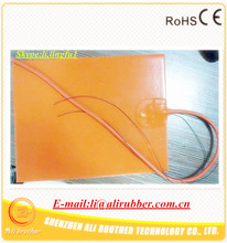 adhesive 1face 400*350*1.5mm 12v 100w Car Silicone Rubber Heater XD-H-M-106 2024 - buy cheap