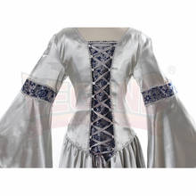 Женское платье для гражданских войн Средневековый Ренессанс викторианская готика Лолита платья платье Хэллоуин карнавальный костюм 2024 - купить недорого