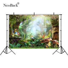 NeoBack-fondo fotográfico de primavera, Pascua, bosque, cuento de hadas, sueño mágico, árbol de roble, estudio fotográfico 2024 - compra barato