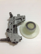4500/5200/5800 Chainsaw spare parts oil pump with oiler worm drive gear for chain saw 45CC/52CC/58CC 2024 - buy cheap