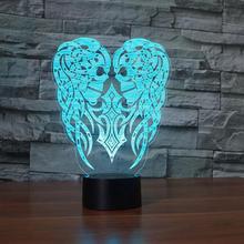 Skeleton Modeling Table Lamp Bedroom Bedside Colorful Led Table Lamp For Bedroom Remote Touch switch Deco Lamps 2024 - buy cheap