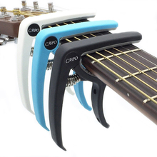 Cejilla de plástico para guitarra acústica clásica, abrazadera de afinación, accesorios para instrumentos musicales, 1 ud. 2024 - compra barato
