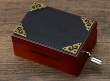 Vintage diseño de Metal mano manivela caja de música para chico DIY regalo de movimiento de caja musical 15 notas + perforadora + 20 pcs notas en blanco 2024 - compra barato