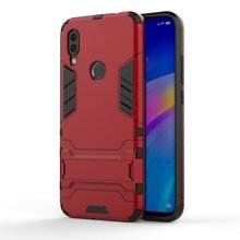 Fundas de armadura híbrida para Xiaomi Redmi 7, funda con soporte, a prueba de golpes, Protector completo, capa 2024 - compra barato