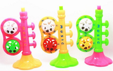 Children's Toys Baby Bell Toy Hand Grasp A Clap Your Hands With Small Horn Educational Infant Playing Type Plastic 2021 2024 - buy cheap