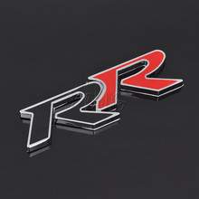 Fashion Metal Logo Car Stickers Emblem Trunk Badge Decal For Honda Civic Auto Styling accessories, Car body, other 3d sticker, For RR stickers, vehicle logo, stainless steel 2024 - buy cheap