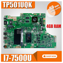 TP501U Motherboard 4G I7 CPU GT940 For Asus TP501U TP501UQK TP501UB TP501 Laptop motherboard TP501U Mainboard TP501U Motherboard 2024 - buy cheap