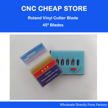 6sets(30pcs)/Lot 45 Degree High Quality Roland Blades General Lettering knife for Roland GX-24 Cutting Plotter Blade Free 2024 - buy cheap