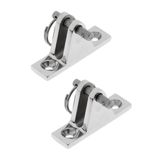 2 Piece Stainless Steel Boat Bimini Top Deck Hinge Fitting Quick Release Pin 2024 - buy cheap