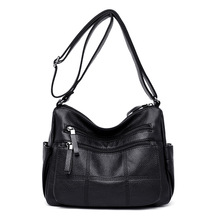 High Quality Genuine Leather Women's Handbags Simple Shoulder CrossBody Bags Lady Messenger Bags Women Bolsas Feminina 2019 C861 2024 - buy cheap