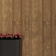 Papel tapiz con patrón de suelo de madera de imitación Vintage para dormitorio, vinilo de PVC, impermeable, tamaño de rollo de revestimiento de pared de salón 2024 - compra barato