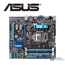 Настольная материнская плата Asus P7H55-M H55 Socket LGA 1156 i3 i5 i7 DDR3 16 гб ATX UEFI BIOS оригинальная б/у материнская плата в продаже 2024 - купить недорого